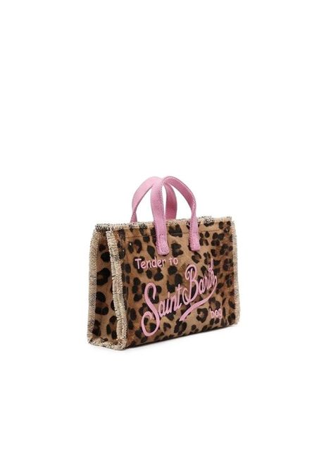 Phone bag in cotone SAINT BARTH | PHONE001 PHONE BAG00330L SAND LEOPARD 21